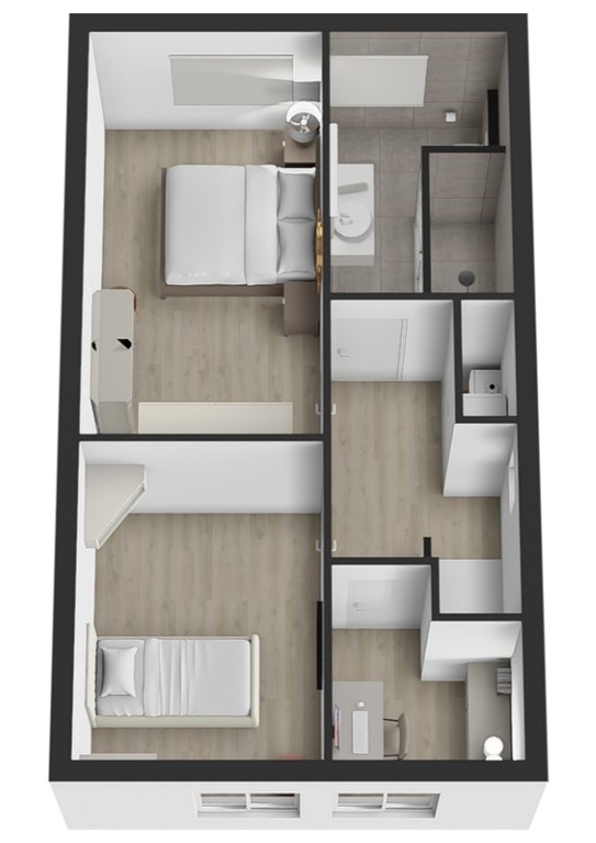 mediumsize floorplan